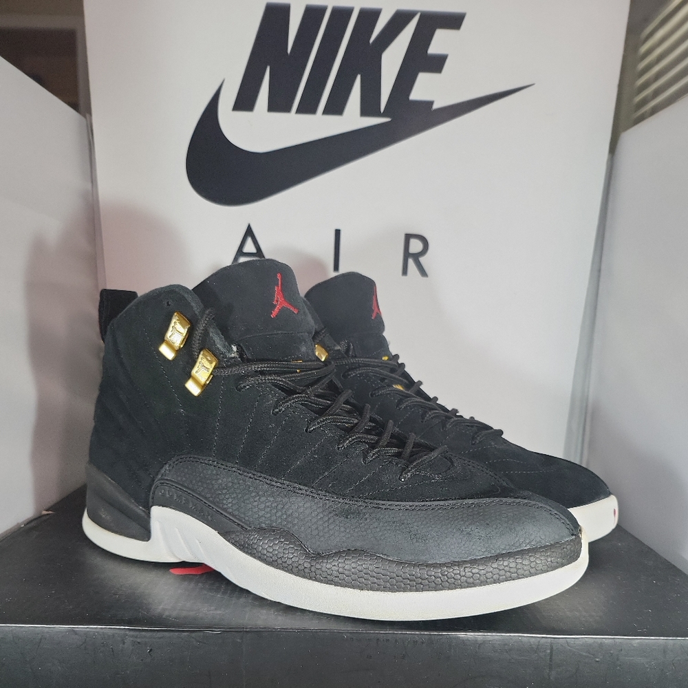 Size 8- Jordan 12 Retro Reverse Taxi 2019 130690-017. Fits Men/Youth Size 8, Wom
